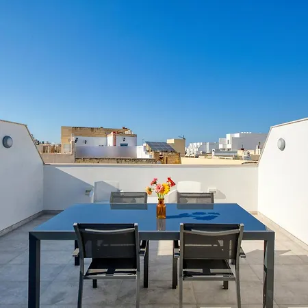 Апартаменты St Venera Penthouse 2 Balconies Big Screen Tv *